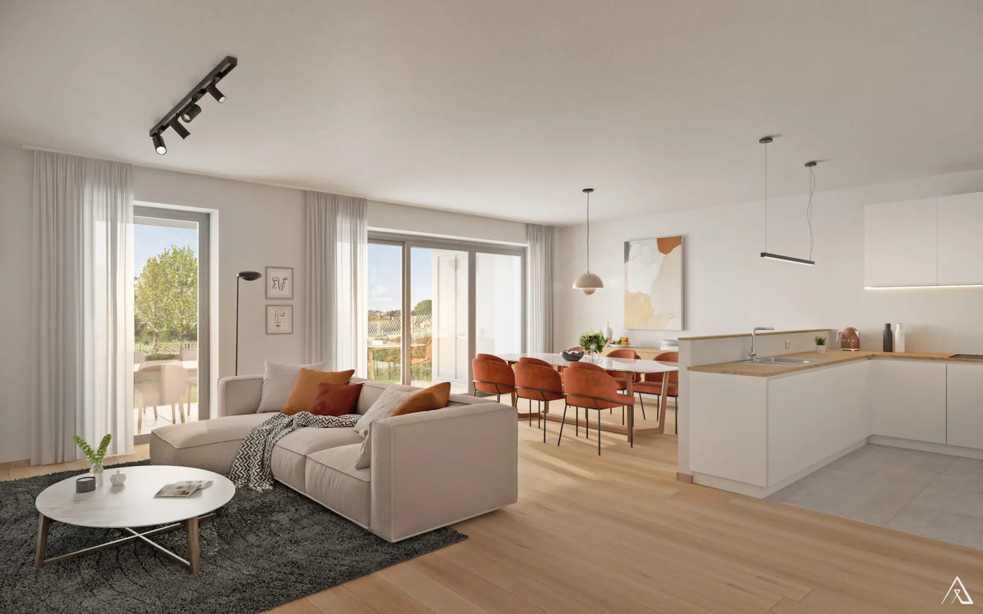 Terra Nostra Braine-l'Alleud – nieuwe appartementen van Equilis met parketvloer